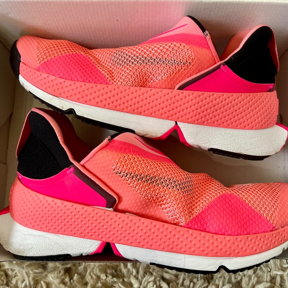 Women's Nike Go Flyease Pink Gaze Shoes Size 10, Men 8.5